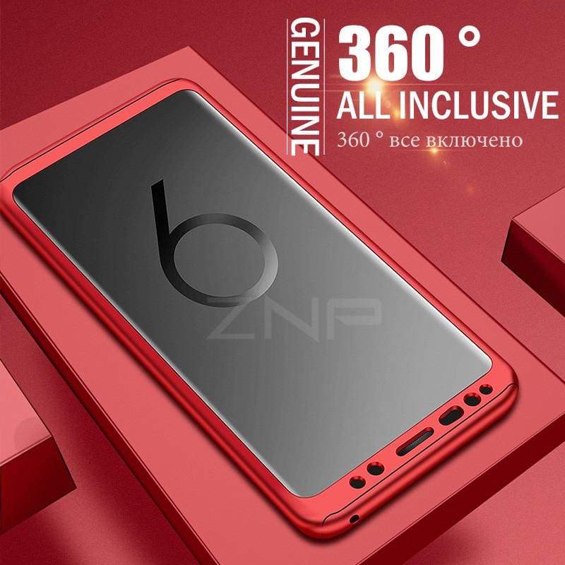 360 Degree Full Cover Luxury Phone Case For Samsung Galaxy - Fitted Cases