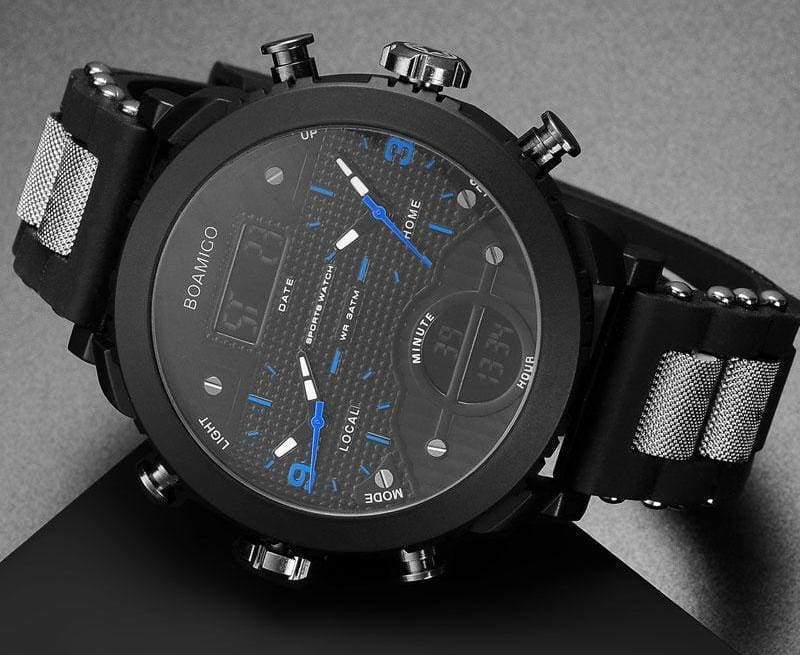 3 Time Zone Military Sports Watches - Sports Watches