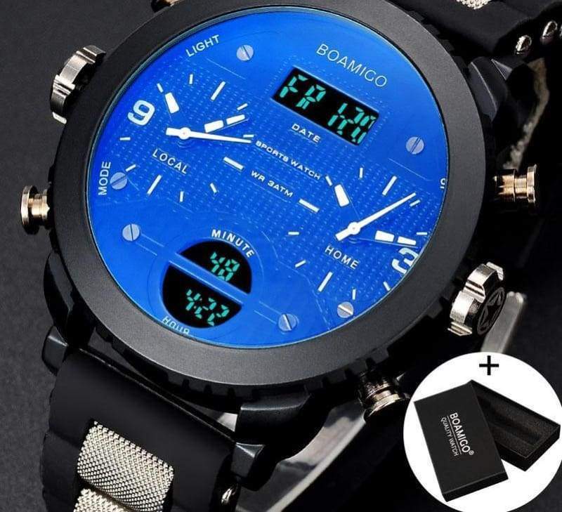 3 Time Zone Military Sports Watches - Sports Watches