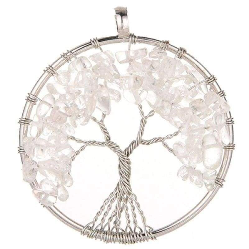 7 Chakra Healing Crystal Necklace Pendants - Crystal - Pendants