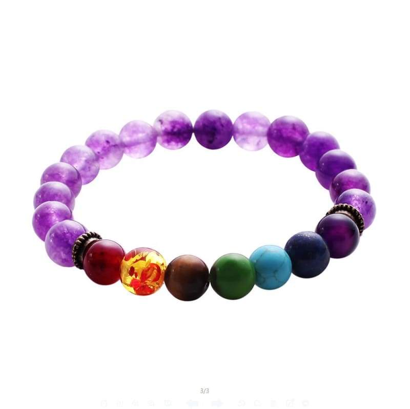 7 Chakra Stone Healing - 2 - Charm Bracelets