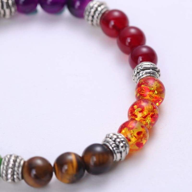 7 Chakra Stone Healing - Charm Bracelets