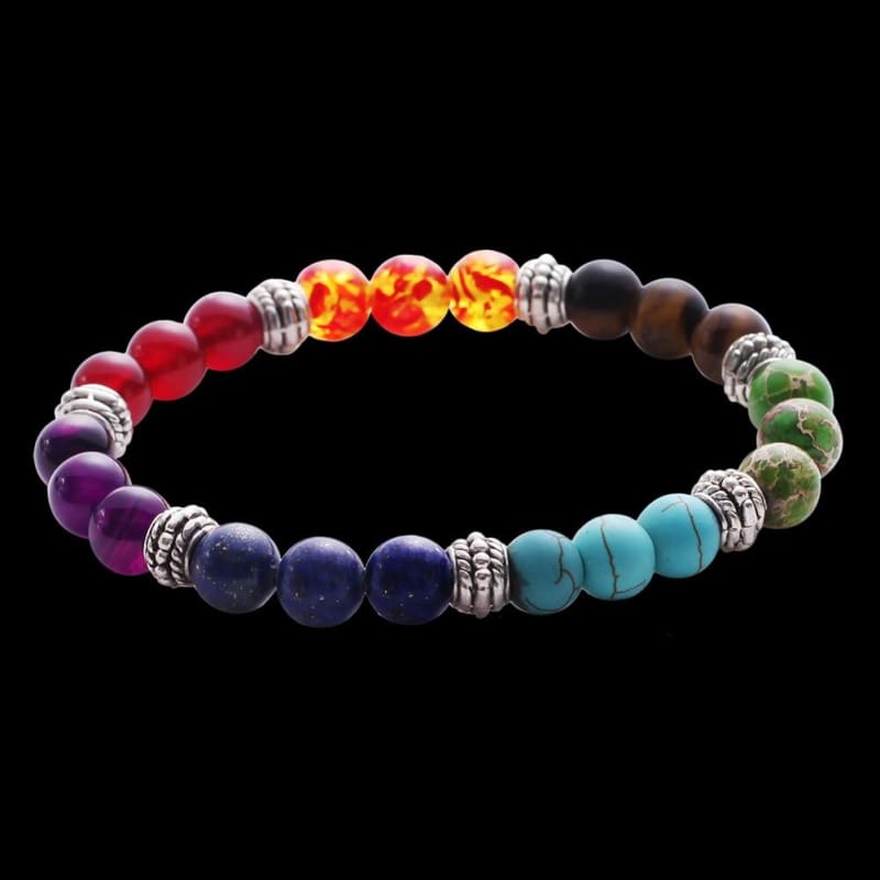 7 Chakra Stone Healing - Charm Bracelets