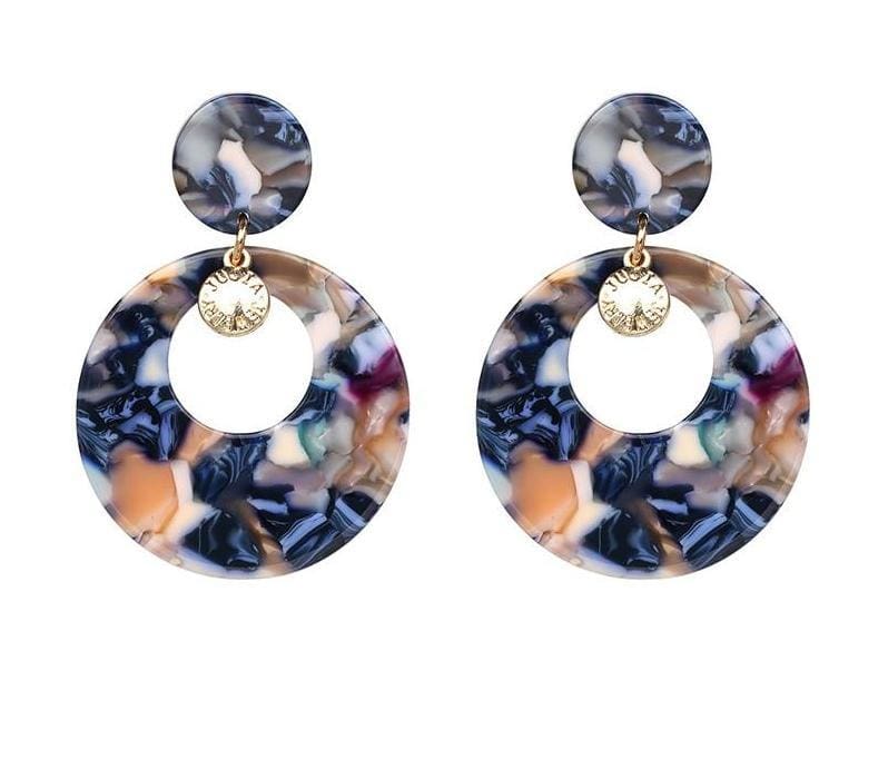 7 Colors Fashion Tassel Earrings - Drop Earrings