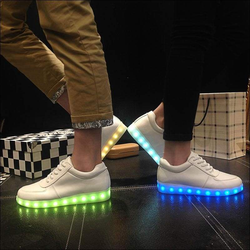 7 Colors Kid Luminous Sneakers Shoes LED Shoes