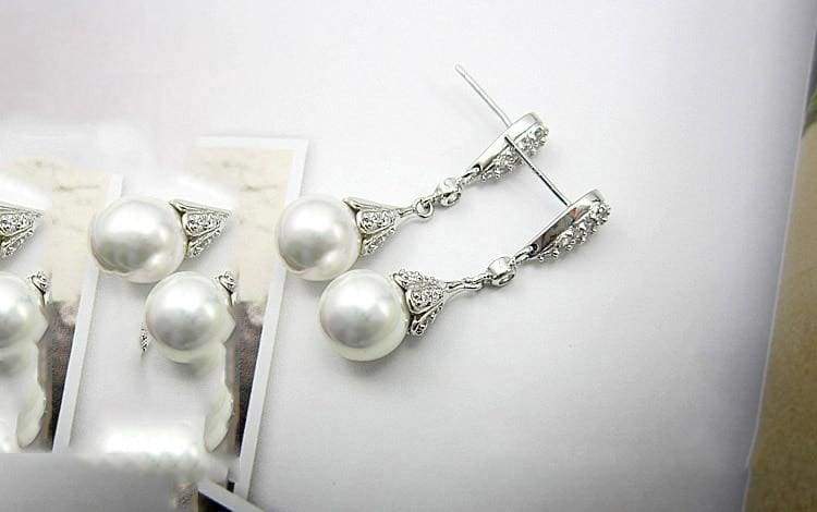 925 Sterling Silver Teardrop Earrings - Drop Earrings