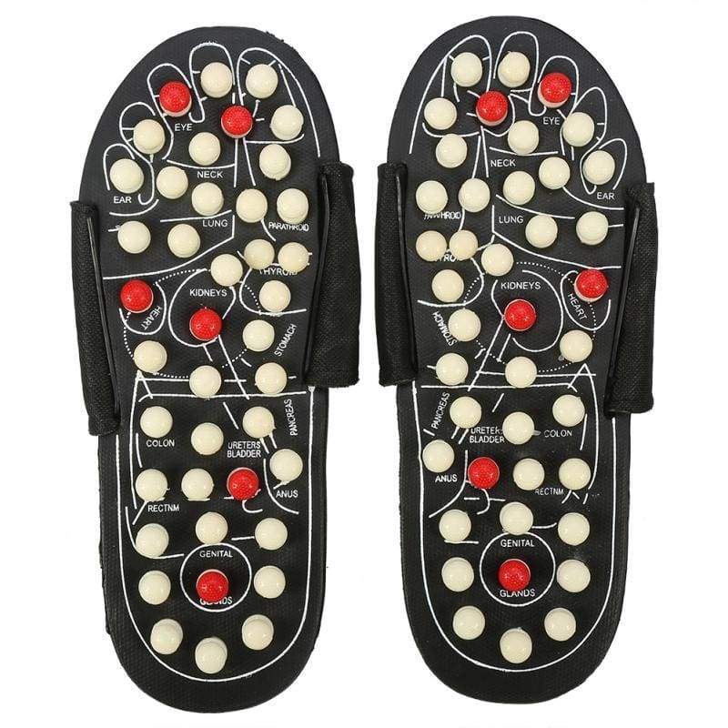 Amazing Acupuncture Therapy Slippers - 38 39Rotating Dots - Massage & Relaxation