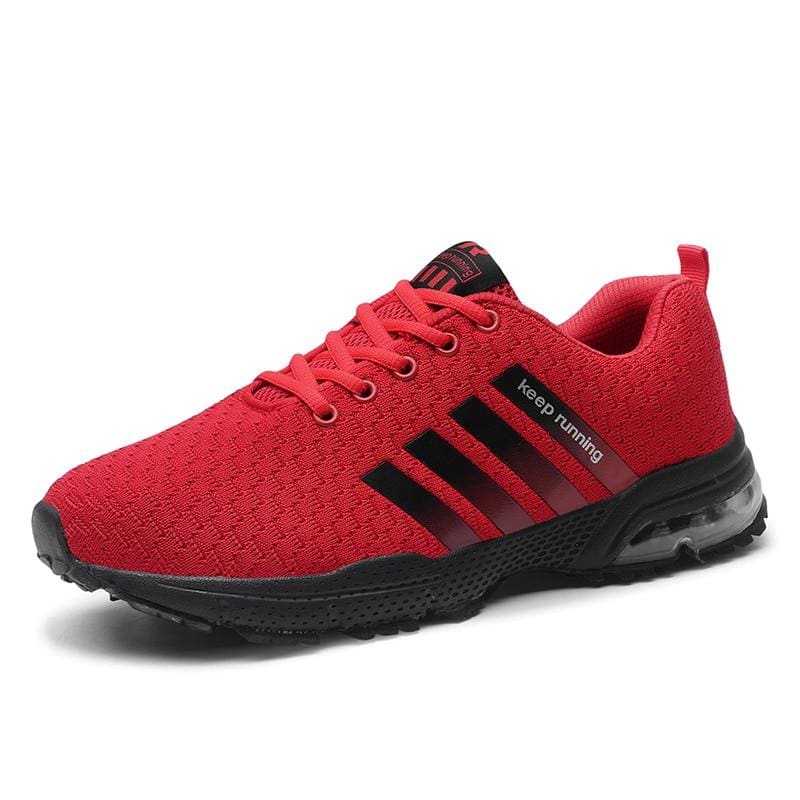 Air Cushion Sneakers - 8877Red / 11 - Mens Casual Shoes