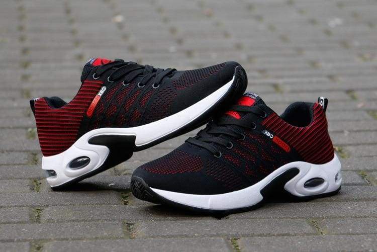 Air Mesh Breathable Sneakers - Mens Vulcanize Shoes