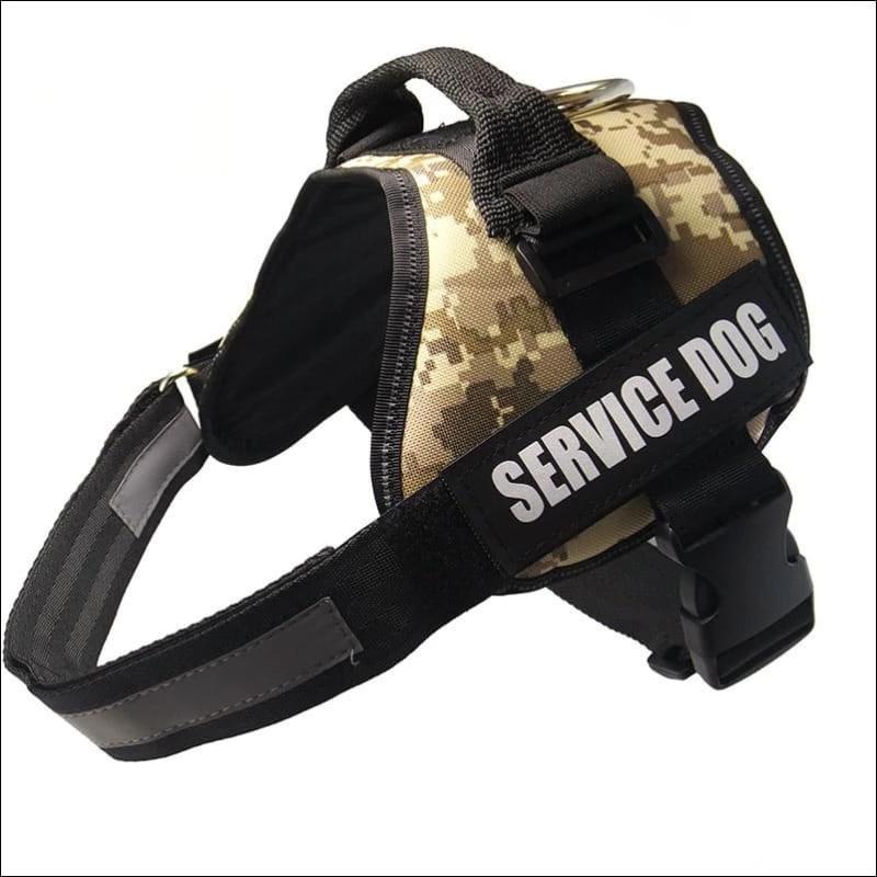 All-In-One No Pull Dog Harness - camouflage / L - Harnesses