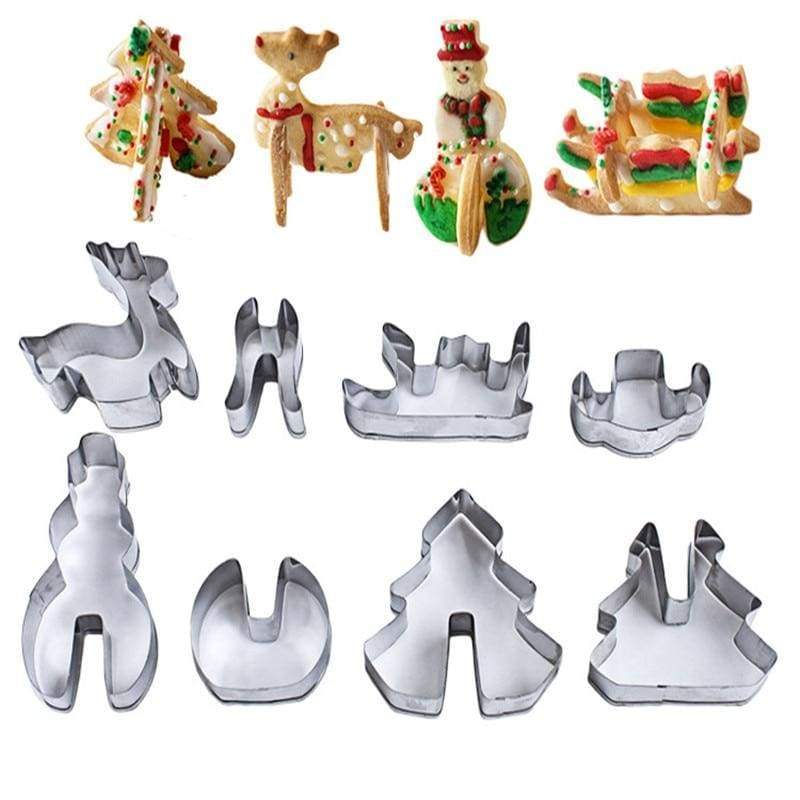 Amazing 3D Christmas Cookie Cutter - With box - Cookie Tools