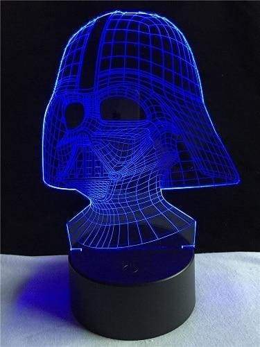 Amazing 3D lamp Just For You - Darth Vader / Touch 7 Colors - LED Night Lights