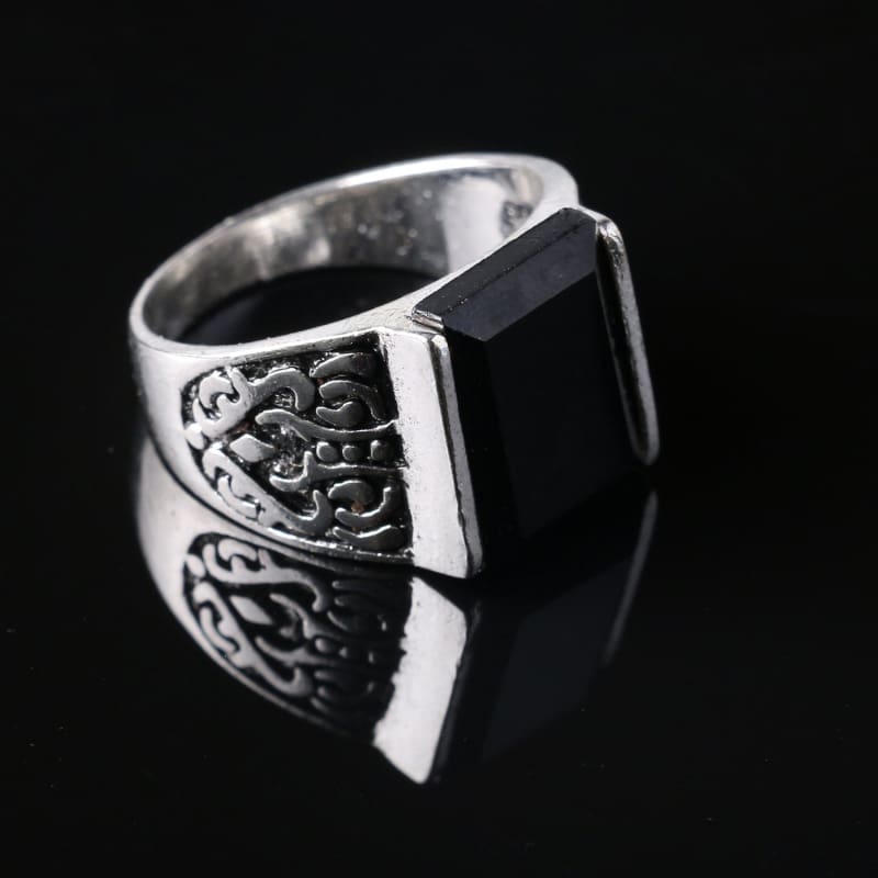 Amazing Charm Black Ring - Rings