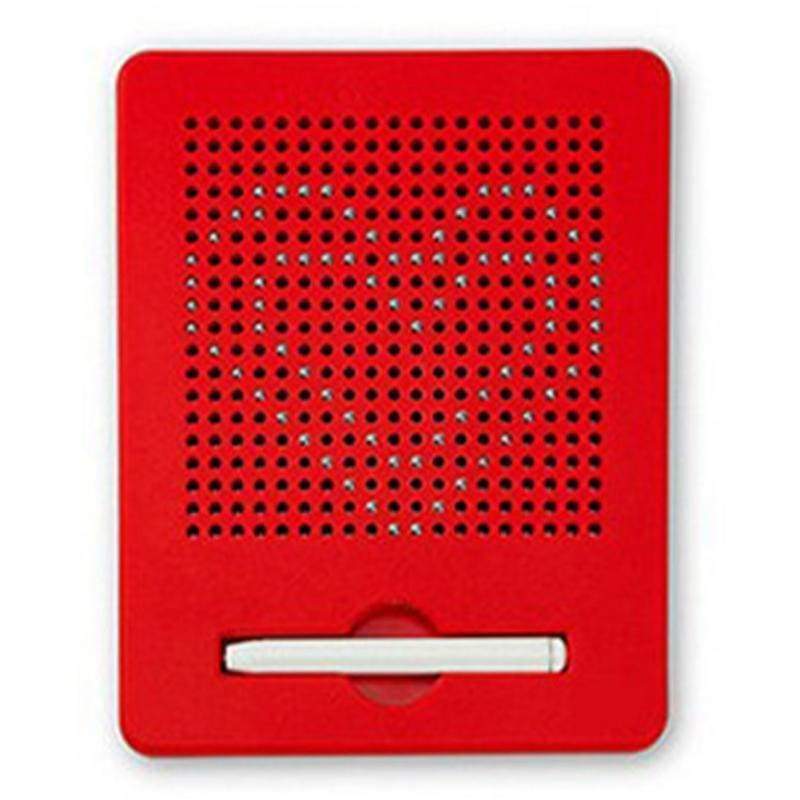 Amazing Magnetic Ball Doodle Pad - Red - Drawing Toys