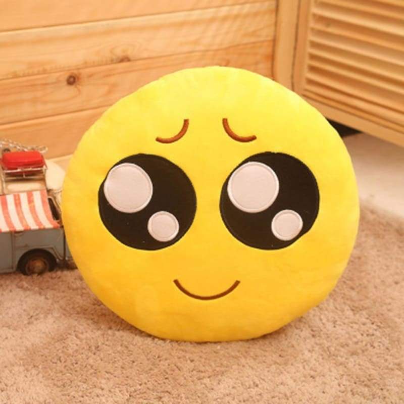 Amazing Smiley Emoji Cushion - C - Stuffed & Plush Animals