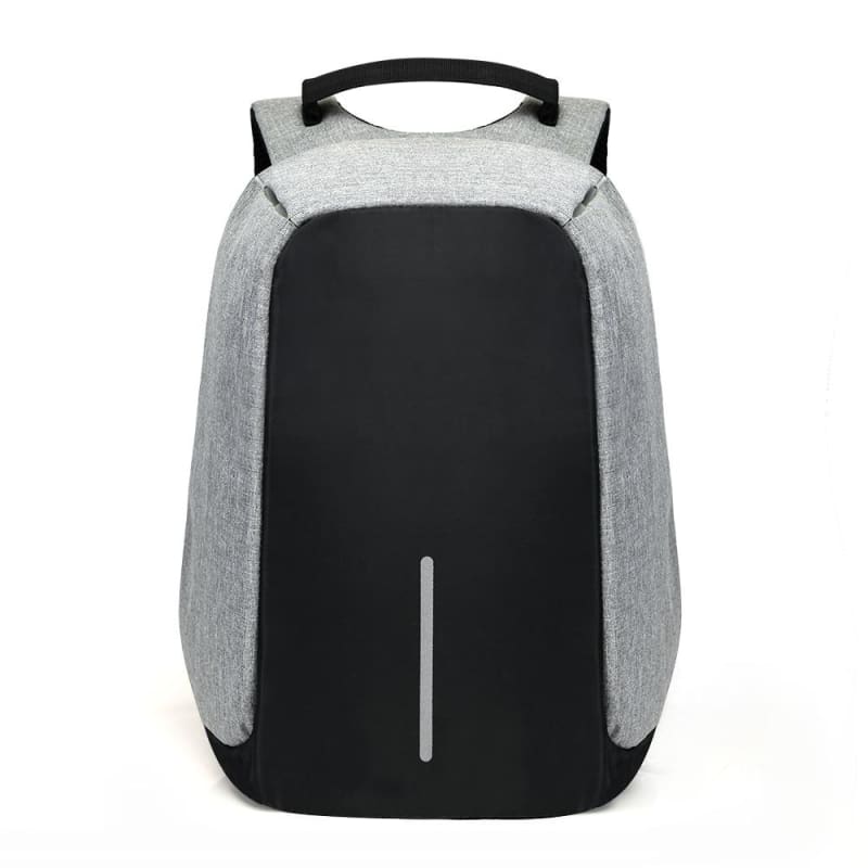 Anti Theft Laptop backpack Just For You - Gray - Backpacks1