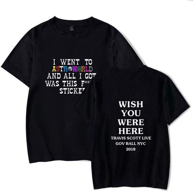 Just For You AstroWorld T-Shirt - 2 / S - T-Shirts