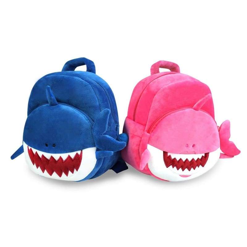 Baby Shark Backpack For Toddler - Plush Backpacks