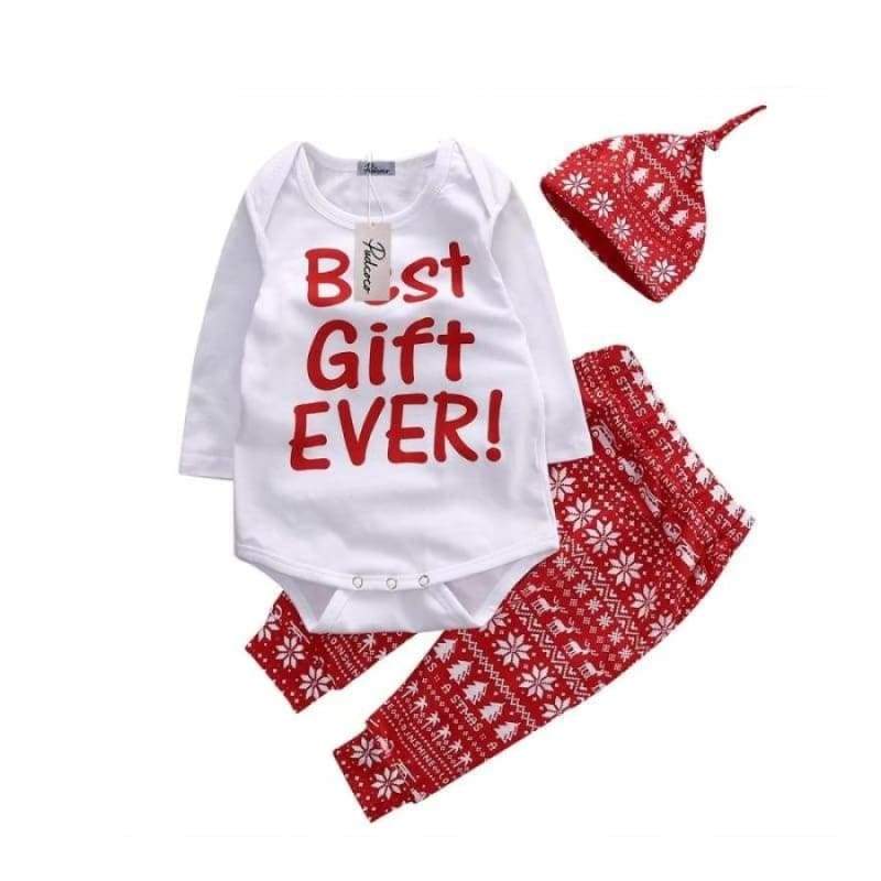 Best Gift Ever outfit - 6M - Clothing Sets