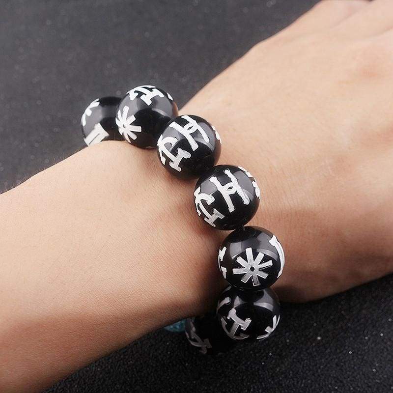Black panther bracelet - Strand Bracelets