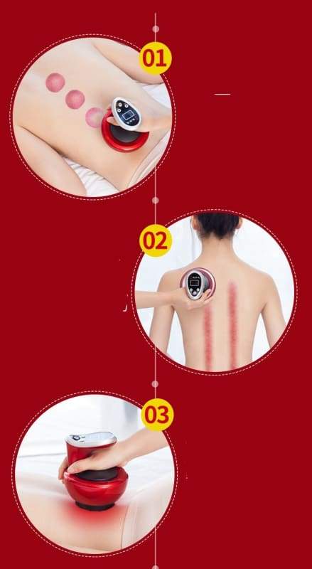 Body Massager Slimming Electric Cupping Stimulate - Massager1