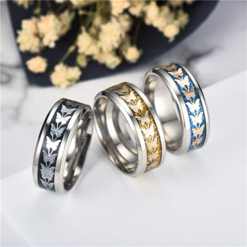 Bohemian Butterfly Totem Ring - Rings