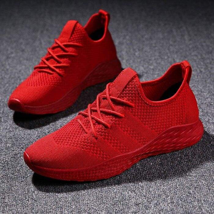 Boost Breathable Shoes For Summer - Red / 6 - Mens Casual Shoes