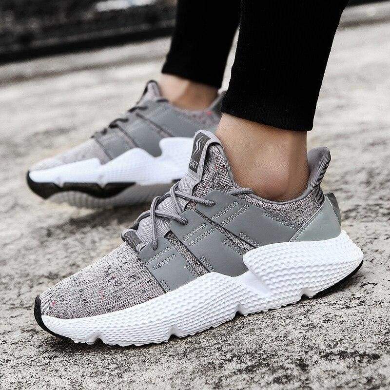 Breathable Shoes For Men and Women - 001-Gray / 11 - Mens Casual Shoes
