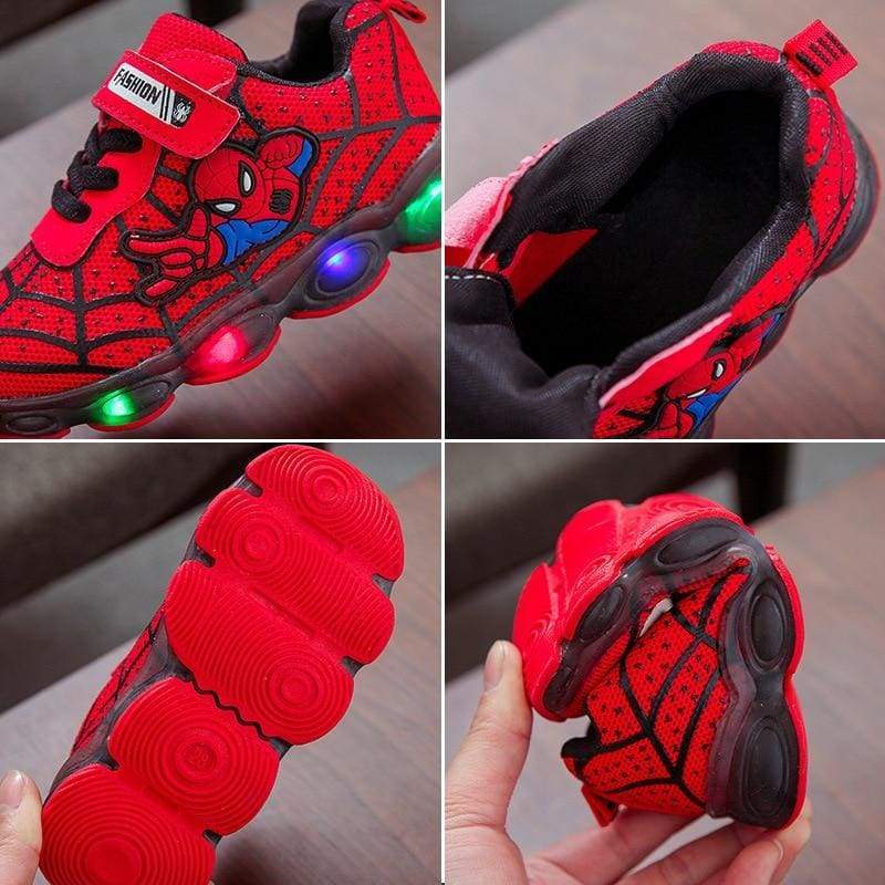 Led Shoes Sneakers  for Girl and Boys , Luminous Sneakers Glowing Lighted Shoes Cartoon Slippers with Light
