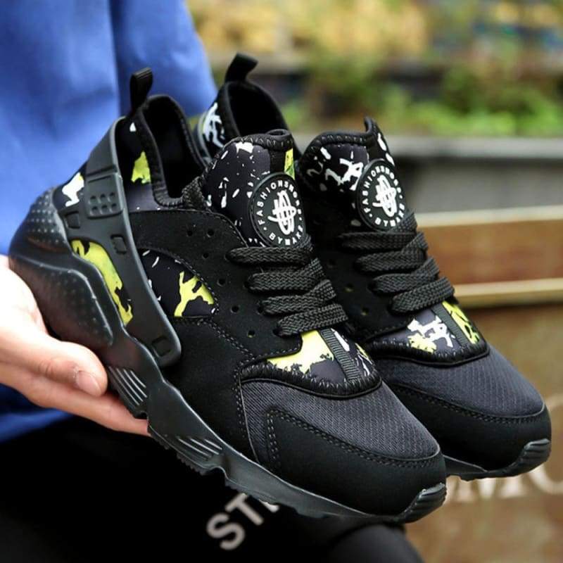 Casual Shoes Breathable For Men and Women - Black Mixed / 4.5 - Shoes Sneakers