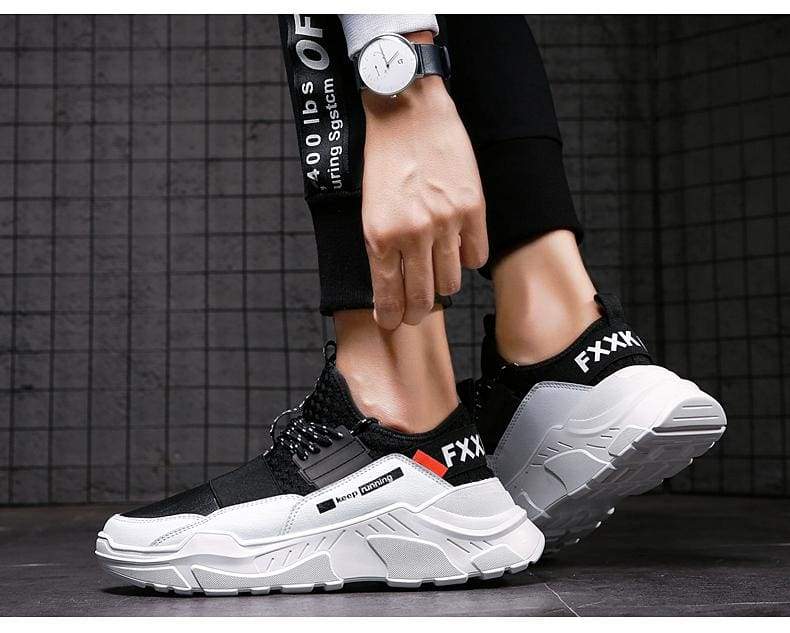 Casual Shoes Mesh Sneakers Breathable Shoes - Mens Casual Shoes