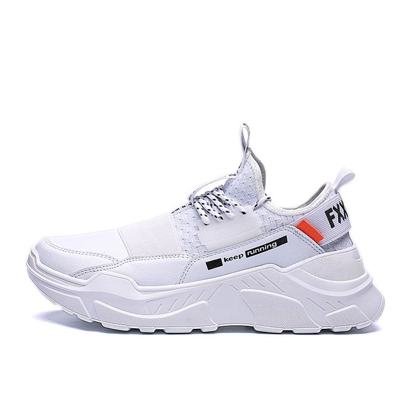 Casual Shoes Mesh Sneakers Breathable Shoes - White / 11 - Mens Casual Shoes