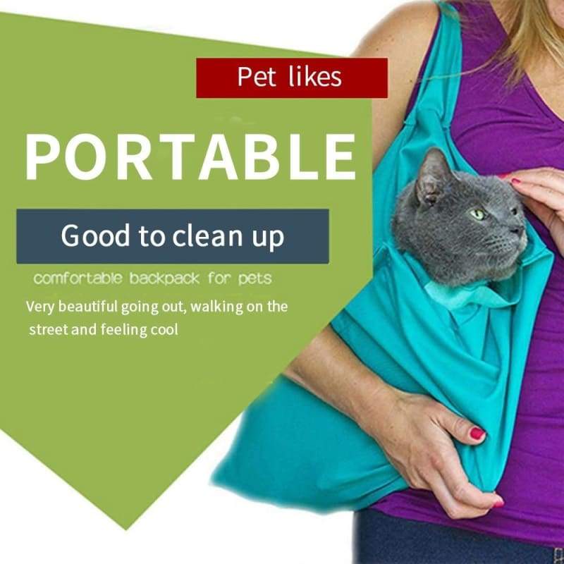 Cat Pouch Carrier for travel - Carriers & Strollers