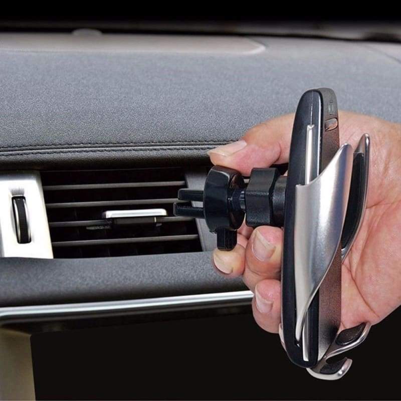 Cell Phone Holder For Car - Silver Type A - Car Accessories