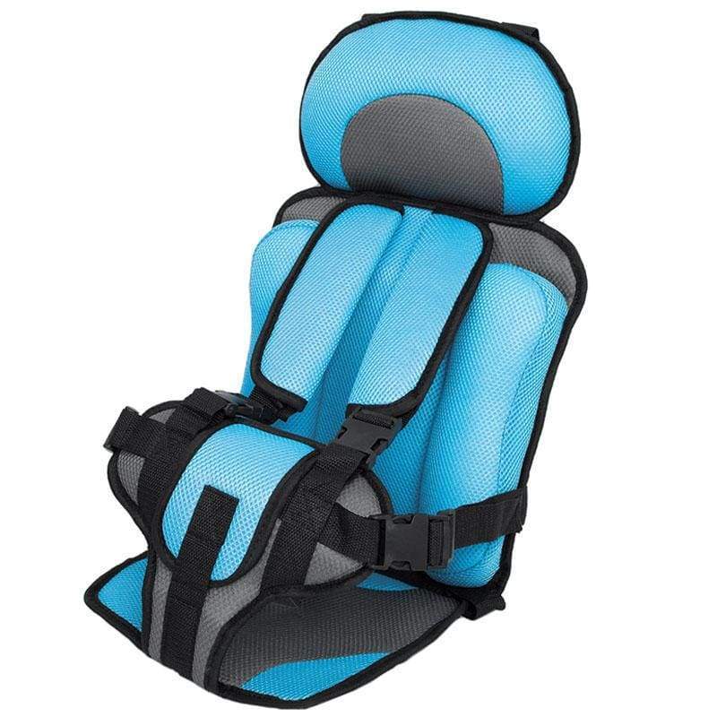 Child Secure Seat belt Vest Portable Safety Seat - Light Blue - Child Car Safety Seats