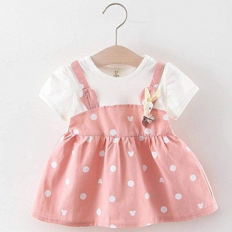 Christmas Baby Dress - AX1043 -pink / 12M - Dresses