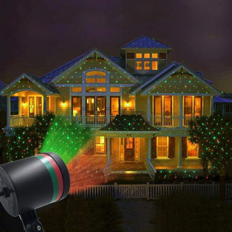 Christmas Garden Lights - Colorful / US Plug - LED Night Lights