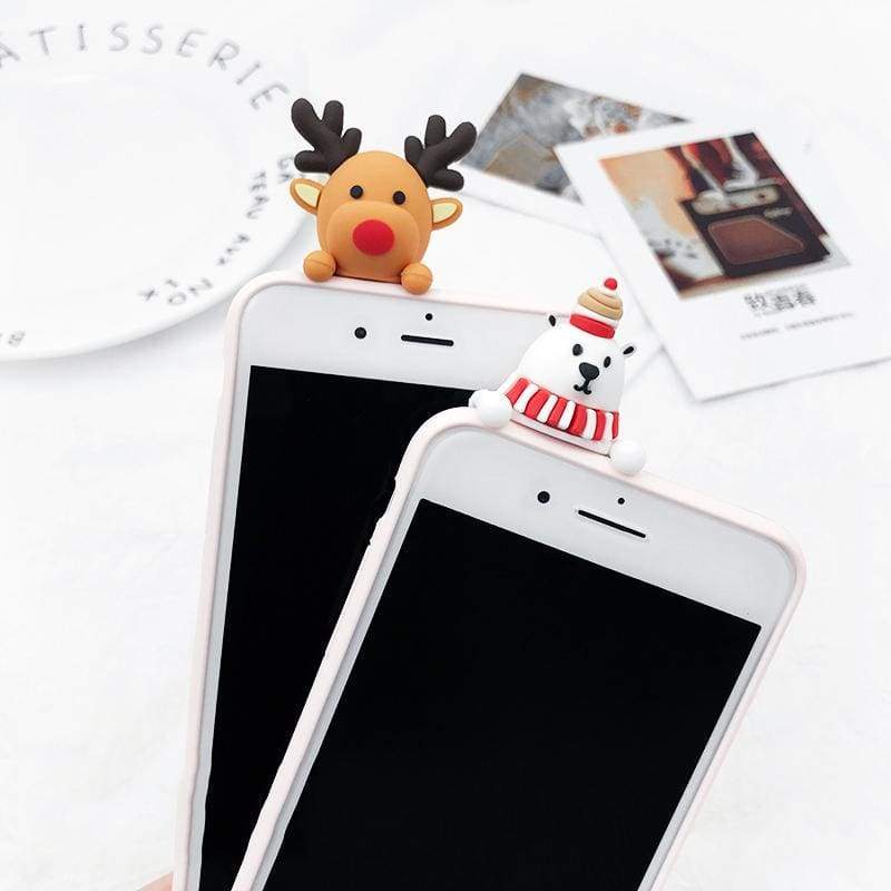 Christmas Snowman Phone Case - Fitted Cases
