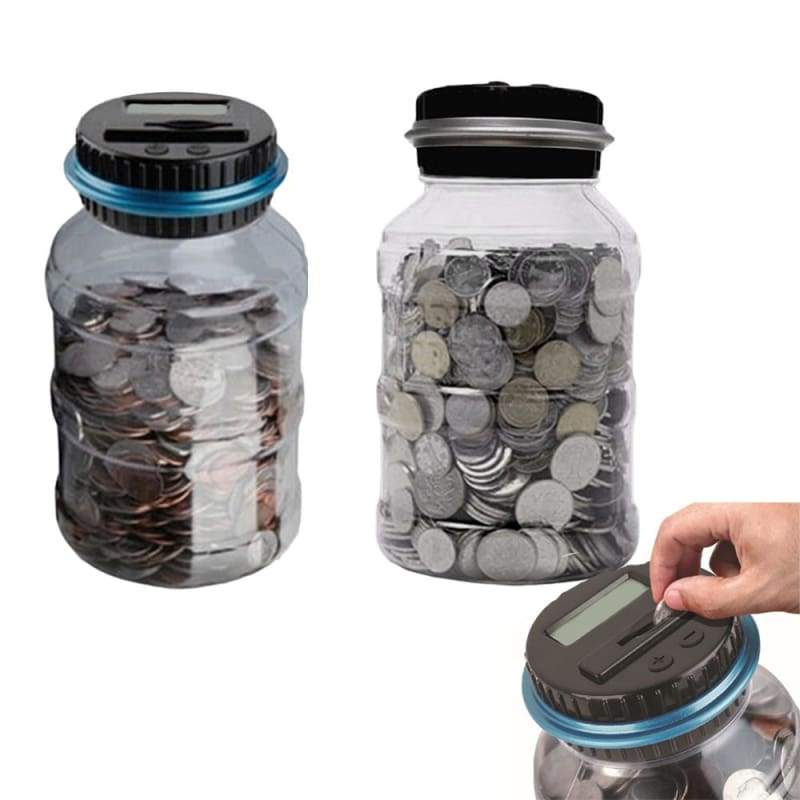 Coin Counting Piggy Bank - Money Boxes