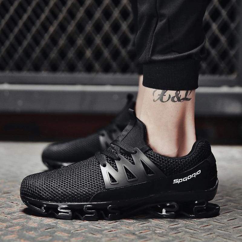 Comfortable Knit Sneakers - Mens Casual Shoes