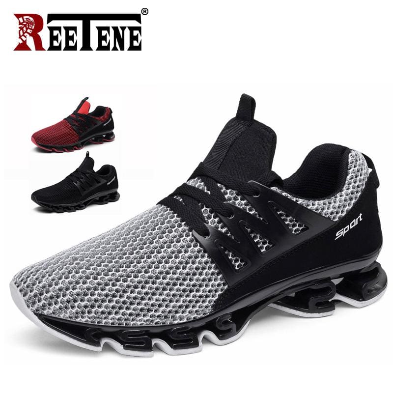 Comfortable Knit Sneakers - Mens Casual Shoes