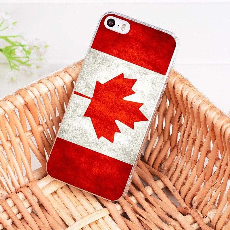 Country Flag iPhone Case - 7 / For iPhone 5 5s - Half-wrapped Case