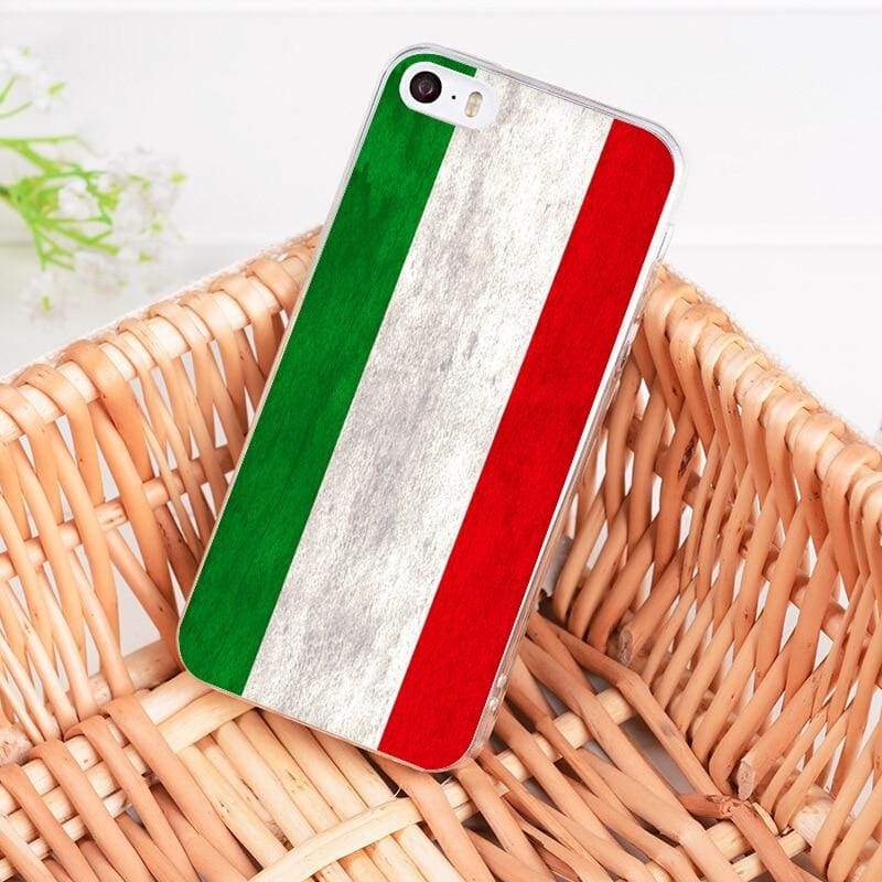 Country Flag iPhone Case - Half-wrapped Case