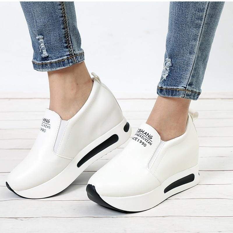 Creepers Spring Increasing Height Shoes - Womens Pumps