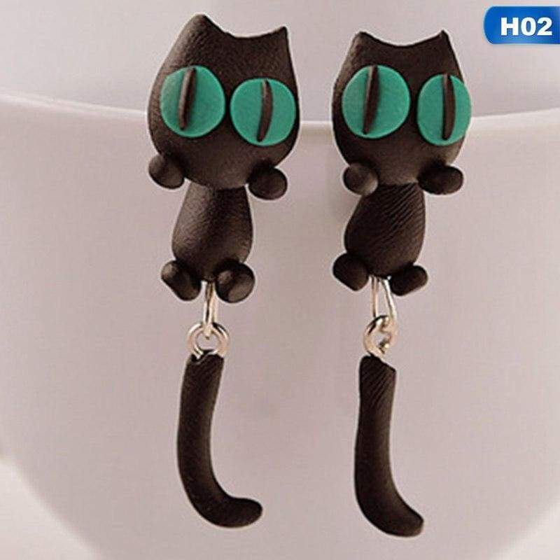 Cute Animal Earrings - H02 - Stud Earrings