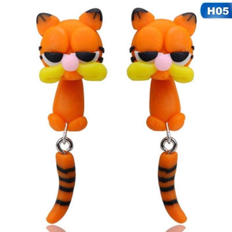 Cute Animal Earrings - H05 - Stud Earrings