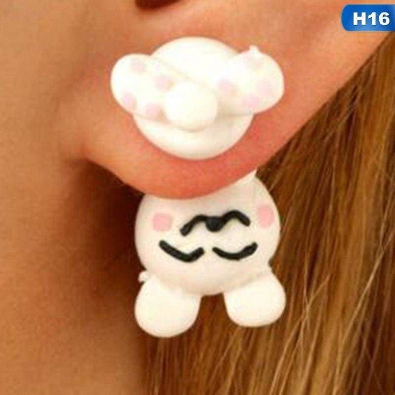 Cute Animal Earrings - H16 - Stud Earrings