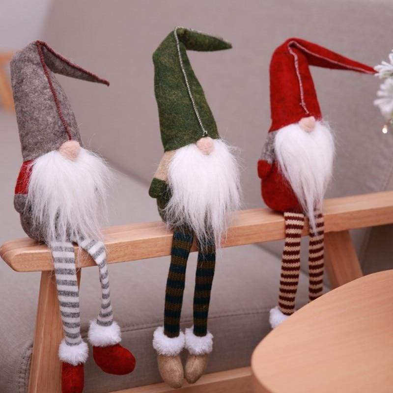 Cute Sitting Long-legged for Christmas decoration - Pendant & Drop Ornaments