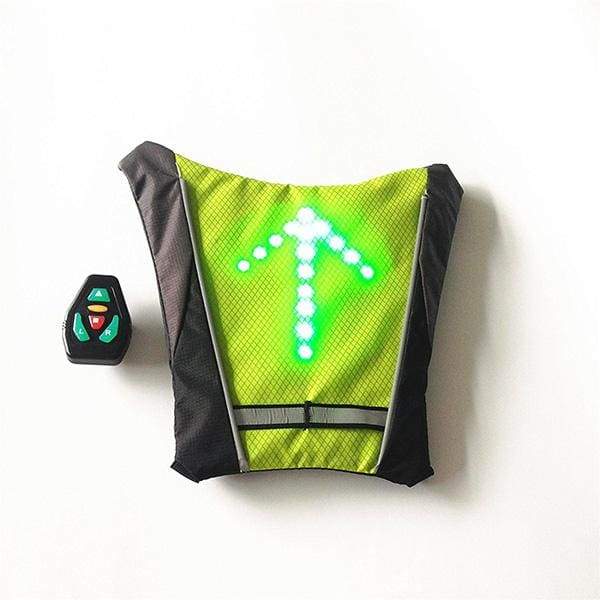 Cycling Signal Indicator - Green - Running Vests