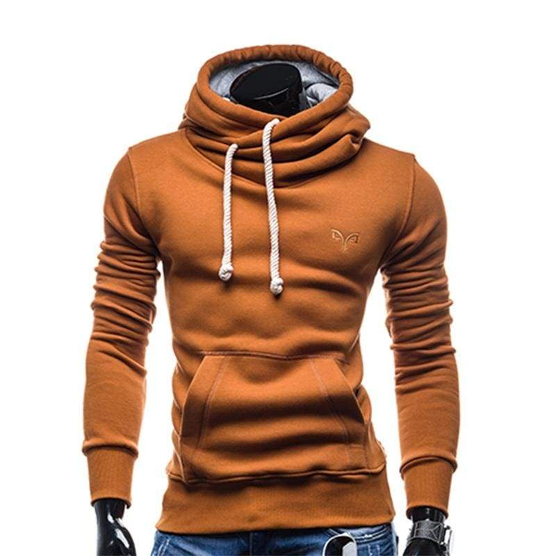 Daniel Hoodie For Men - Brown / S - Hoodies & Sweatshirts
